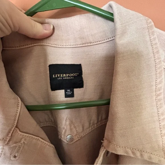 Liverpool Blush Jean Jacket - Picture 5 of 11